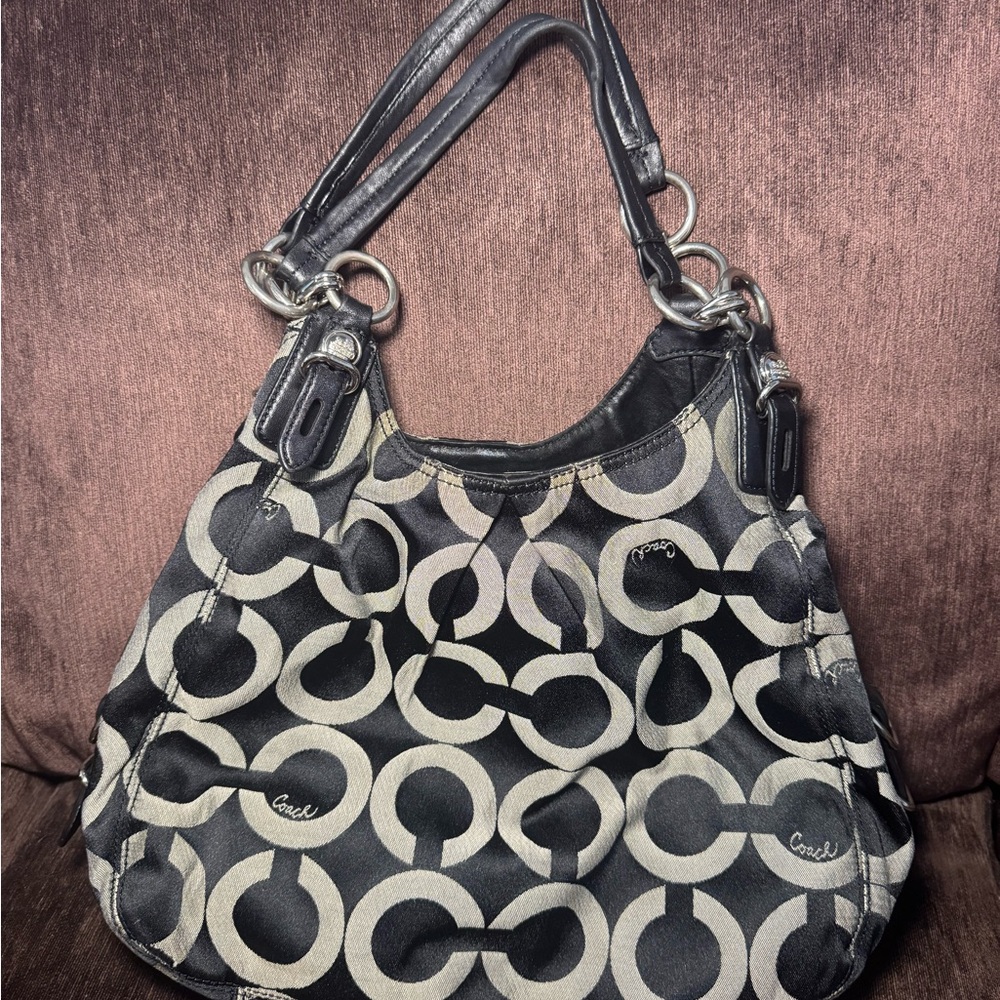 Coach two strap purse